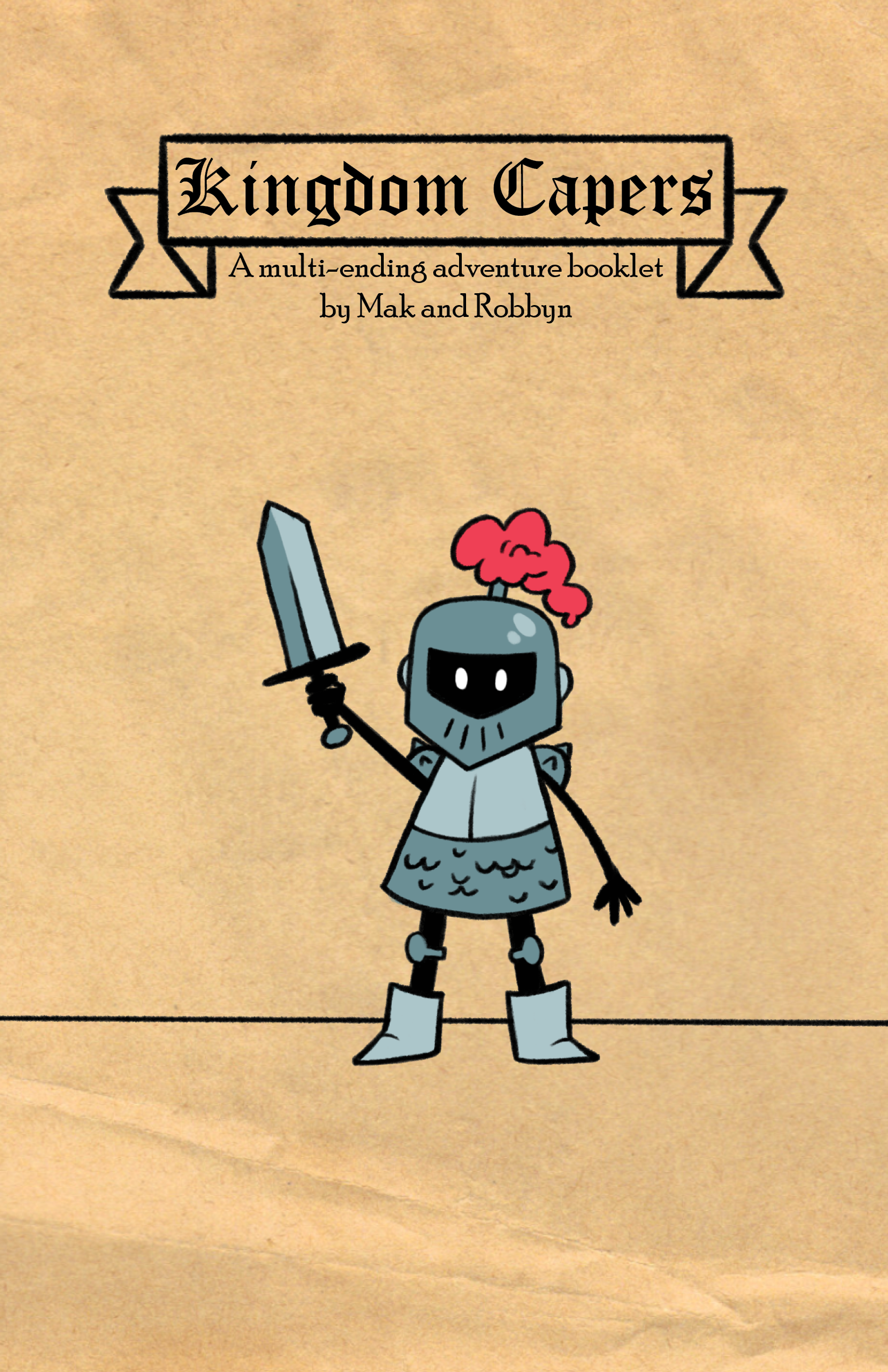 Knight holding sword