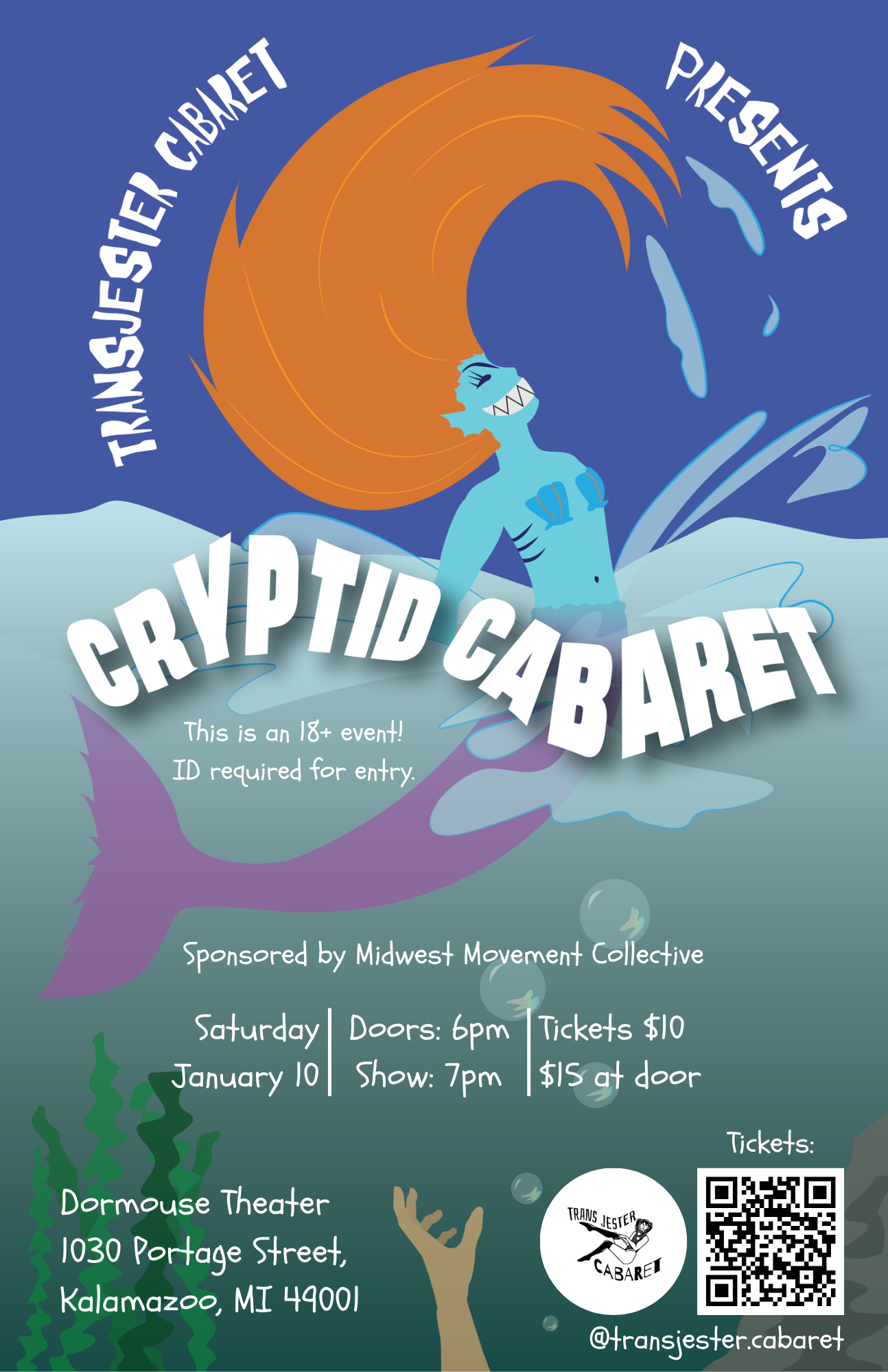 cryptid cabaret poster